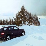 Mercedes ML - Perfect for your ski-holiday transfers!