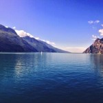 Lago di Garda, vista da Torbole sul Garda.